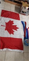 Canadian Flag and wind sock