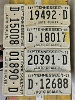 Tennessee license plates