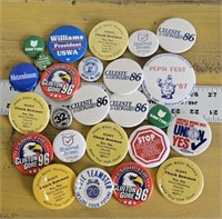 Political buttons