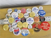 Political buttons