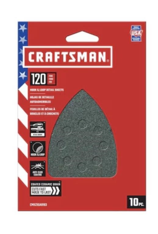 CRAFTSMAN Mouse Sheet Ceramic Alumina Sandpaper