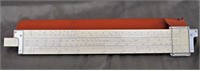 KEUFFEL & ESSER SLIDE RULE W/ LEATHER CASE 4083-3