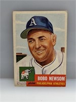 1953 Topps #15 Bobo Newsom Philadelphia Athletics