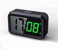 Digital Alarm Clock Battery Operated with Unique L