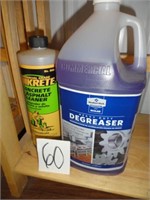 HD degreaser, concrete & asphalt cleaner