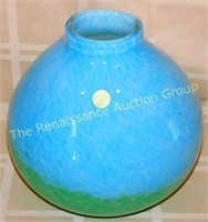 Contemporary Cased Glass Vase