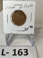 1864 2 Cent Pc