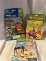 NIB- lot of 3 Leap Frog learning games