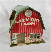 Marx Lazy Day Farm Tin Litho Barn
