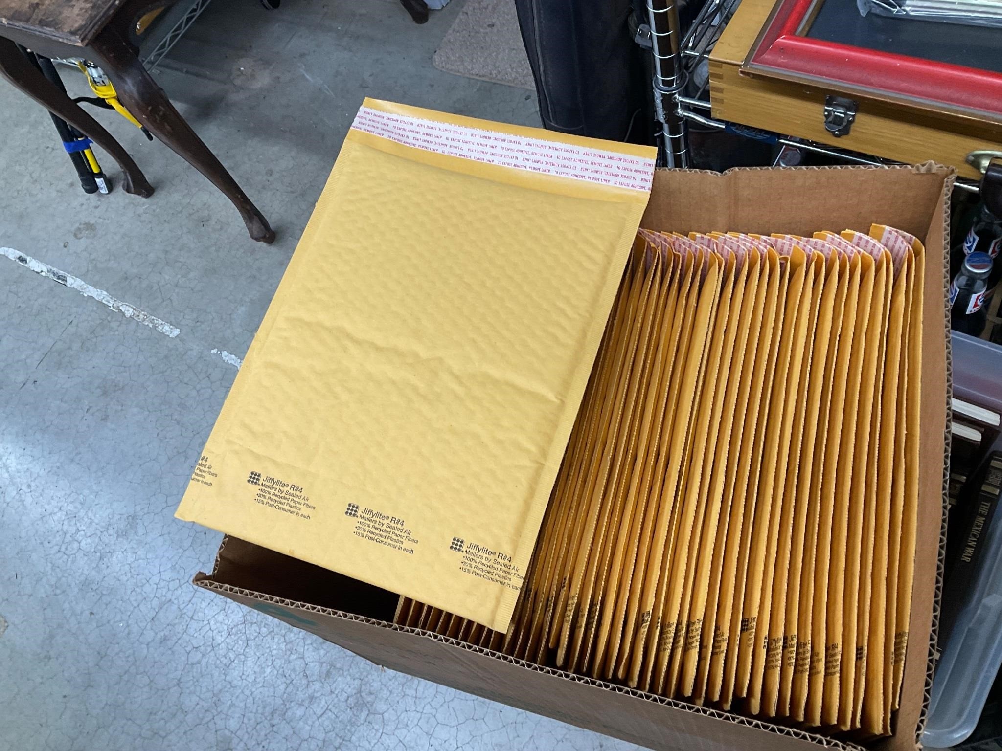 42 padded envelopes