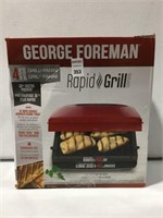 GEORGE FOREMAN RAPID GRILL AND PANINI
