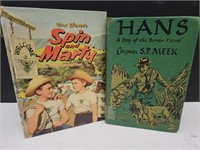 Hans & Spoin & Marty Disney Books Vintage