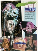 Missing Persons Dale Bozzio  signed photo. GFA aut