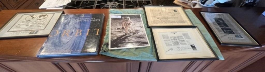 Lot of Astronaut Stamp Collectibles
