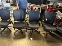 HON Black Meshback Swivel Task Chair