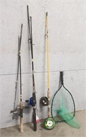 Fishing Rods - Reels & Net