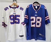 2 Buffalo Bills NFL Jerseys- Williams & Spiller XL