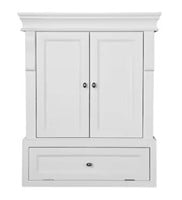 Bathroom Storage Wall Cabinet in White