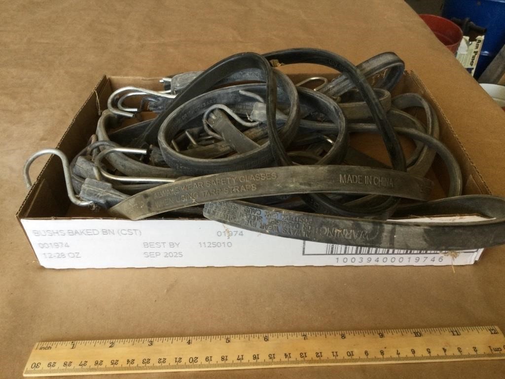 Tarp strap lot- Different lengths