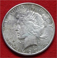 1927 S Peace Silver Dollar