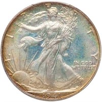 50C 1941 PCGS PR68 CAC