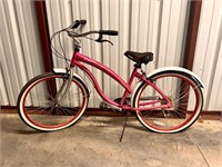 Adult Kent Del Rio Hot Pink Bicycle w/wide seat