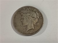 1923 D Peace Silver Dollar,VG