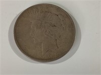 1923 P Peace Silver Dollar,VG