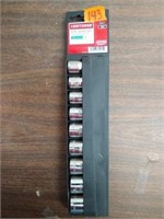 Craftsman 9-pc 1/2" Drive Socket Set SAE