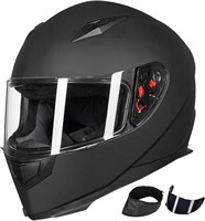 ILM Full Face Motorcycle Street Bike Helmet with R