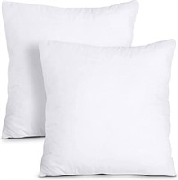 18 x 18 Inches Bed and Couch Pillows-2Pcs