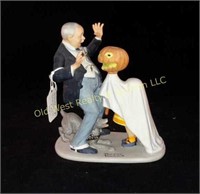 Norman Rockwell Trick or Treat Figurine