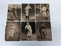1909 The Sporting News Supplements 6 Diff 7x10