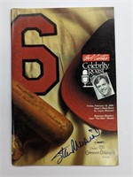 Stan Musial Signed Bob Costas Celeb. Roast Booklet