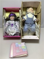 2 Ashton Drake collectible dolls. In box.
