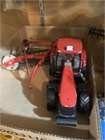 case IH tractor and ERTL Harvester Disc Plow