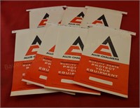 Lot of (8) Allis Chalmers Parts Service Bags