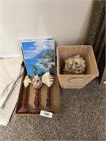 Sea Shell Shaped Bath Rugs and Sea Decor Items