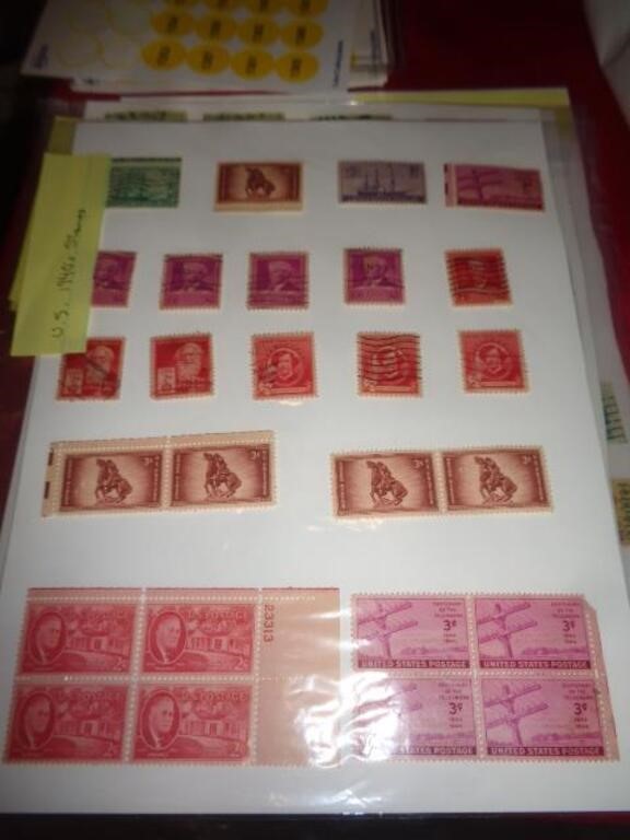 US 1940'S STAMPS