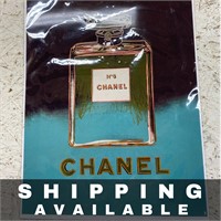 Vintage Andy Warhol Chanel Poster 1988