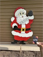 Plywood Santa 28"W x 47"H