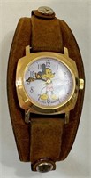 AS IS MICKEY MOUSE WATCH - MINUTES HAND IS LOOSE