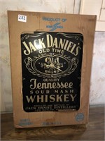Jack Daniels Clock Sign