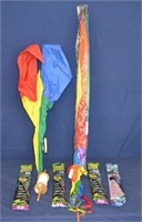 6pcs Various Flying Kites 4 Are New