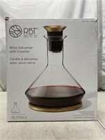 RBT Wine Decanter With Coaster (Missing Strainer)