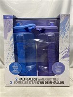 Zulu Half Gallon Water Bottles 2 Pack (Pre-owned)