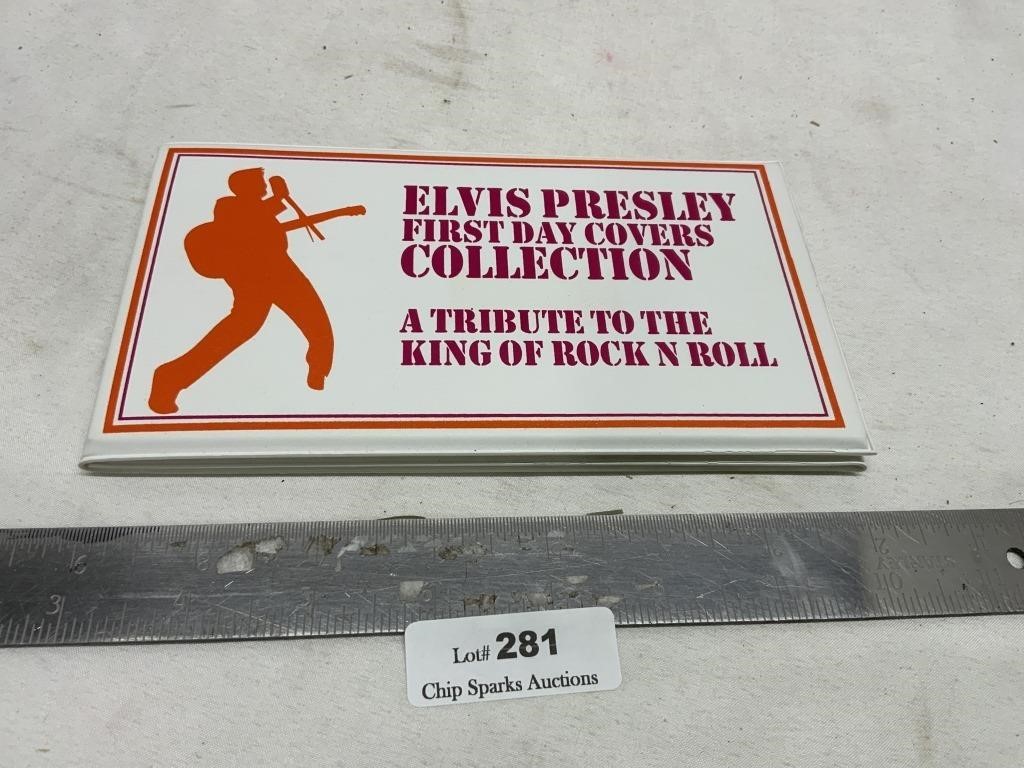 Elvis Presley First Day Stamp Covers Collection