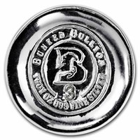 3 Oz Silver Bunker Bullion Button Round