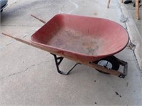 True Temper Steel Wheel Barrow