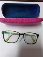 Lilly Pulitzer Eye Glasses w/ Case